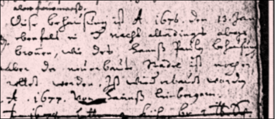 Auszug aus dem Salbuch